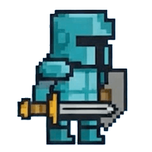Hero in armor