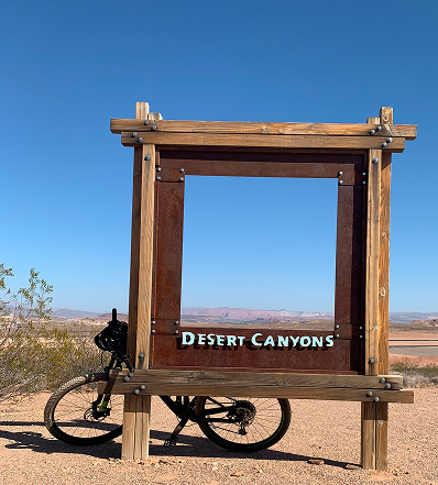 Mountain biking in St. George, UT